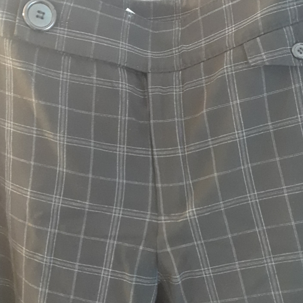 Nine West Cyndi Style Black/White Striped Pants